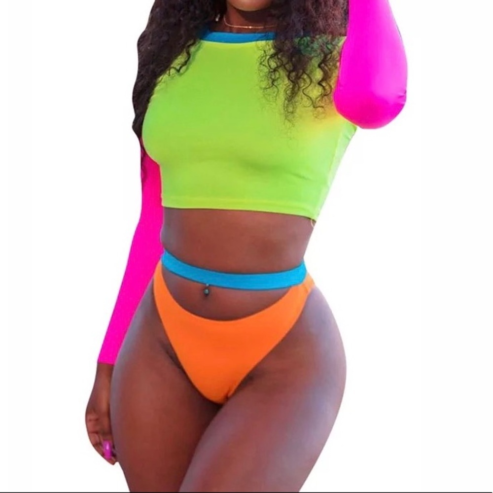 Women’s Sexy Long Sleeve Bikini